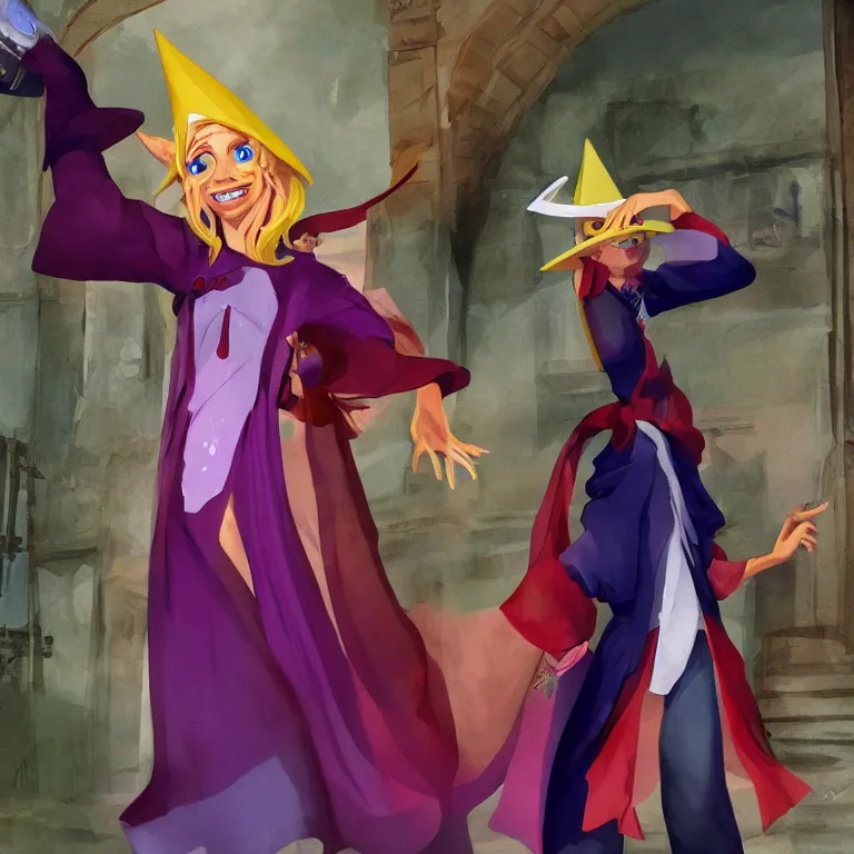 Image similar to taako from tv