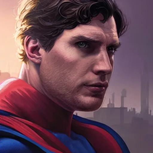 Prompt: highly detailed portrait, batman superman, in gta v, stephen bliss, unreal engine, fantasy art by greg rutkowski, loish, rhads, ferdinand knab, makoto shinkai and lois van baarle, ilya kuvshinov, rossdraws, tom bagshaw, global illumination, radiant light, detailed and intricate environment