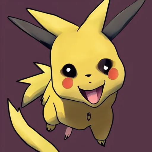 Prompt: A hybrid of pikachu and a blond terrier!!!!! anime art, pokemon, digital art, detailed, award winning