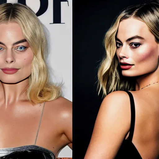 Image similar to a beautiful medium - shot of margot robbie, harley queen, beautiful natural backlight, bokeh, by terry richardson