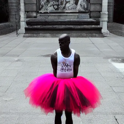 Prompt: jeff dean in tutu