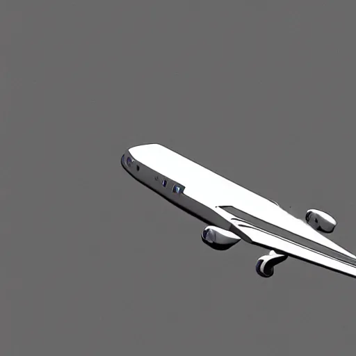 Prompt: engineering render of a plane