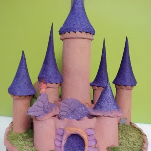 Image similar to a fairy castle for my mother