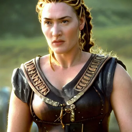 Image similar to kate winslet in the film gladiator