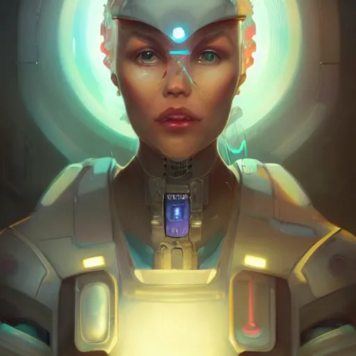 Image similar to a portrait of a beautiful cybernetic nurse, cyberpunk concept art by pete mohrbacher and wlop and artgerm and josan gonzales, digital art, highly detailed, intricate, sci-fi, sharp focus, Trending on Artstation HQ, deviantart, unreal engine 5, 4K UHD image