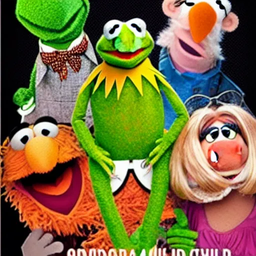 Image similar to Muppets doing drugs