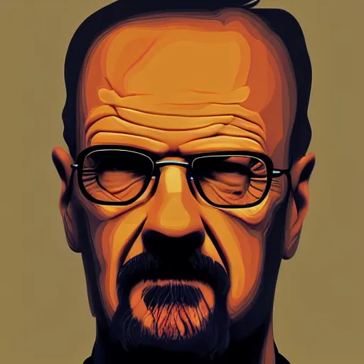 Image similar to I am the one who knocks, stunning digital art