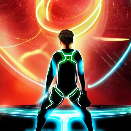 Image similar to God :: inspired by Tron Legacy