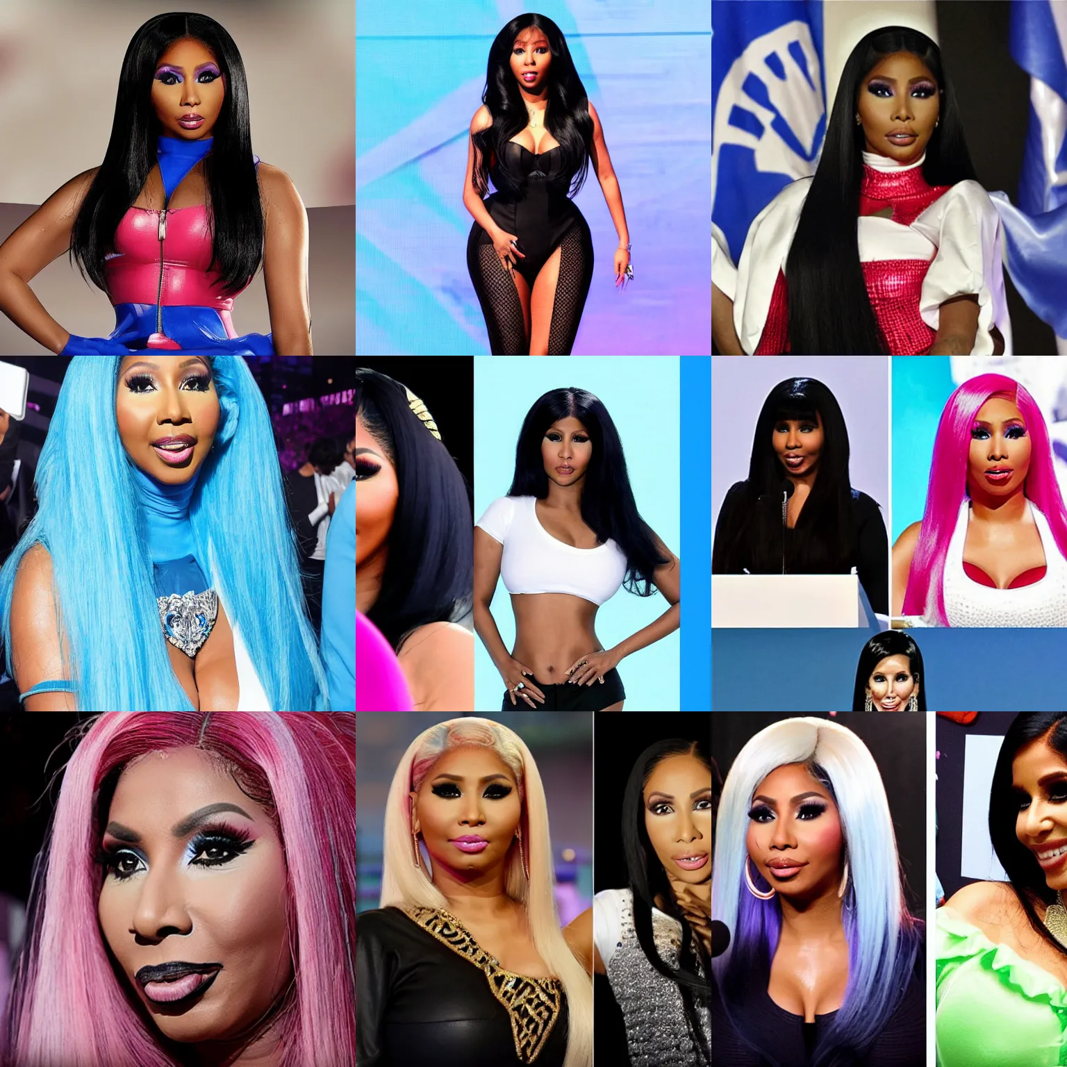 Prompt: Nicki Minaj as Cristina Kirchner