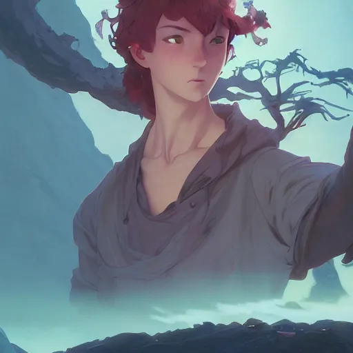 Prompt: a beautiful anime hero, highly detailed vfx portrait, unreal engine, greg rutkowski, loish, rhads, caspar david friedrich, makoto shinkai and lois van baarle, ilya kuvshinov, rossdraws, elegent, tom bagshaw, alphonse mucha, global illumination, detailed and intricate environment.