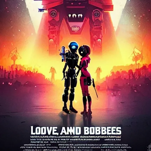 Image similar to love, death and robots