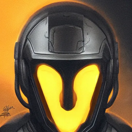 Image similar to helmet lion cyberpunk made of yellow lava and fire art by artgerm and greg rutkowski, profile portrait, cyberpunk fashion, realistic shaded perfect face, fine details, very dark environment, misty atmosphere, closeup, d & d, fantasy, intricate, elegant, highly detailed, digital painting, artstation, concept art, matte, sharp focus, illustration, hearthstone