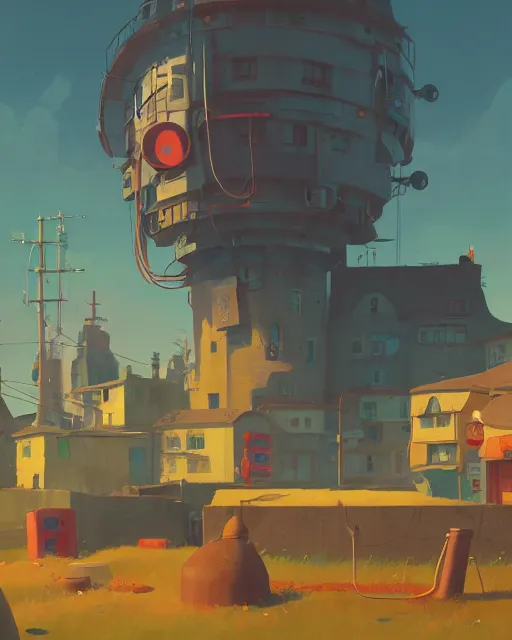 Image similar to painting of guernsey, detailed, by simon stalenhag, cory loftis, james gilleard, atey ghailan, makoto shinkai, goro fujita, studio ghibli, rim light, exquisite lighting, clear focus, very coherent, plain background, soft painting