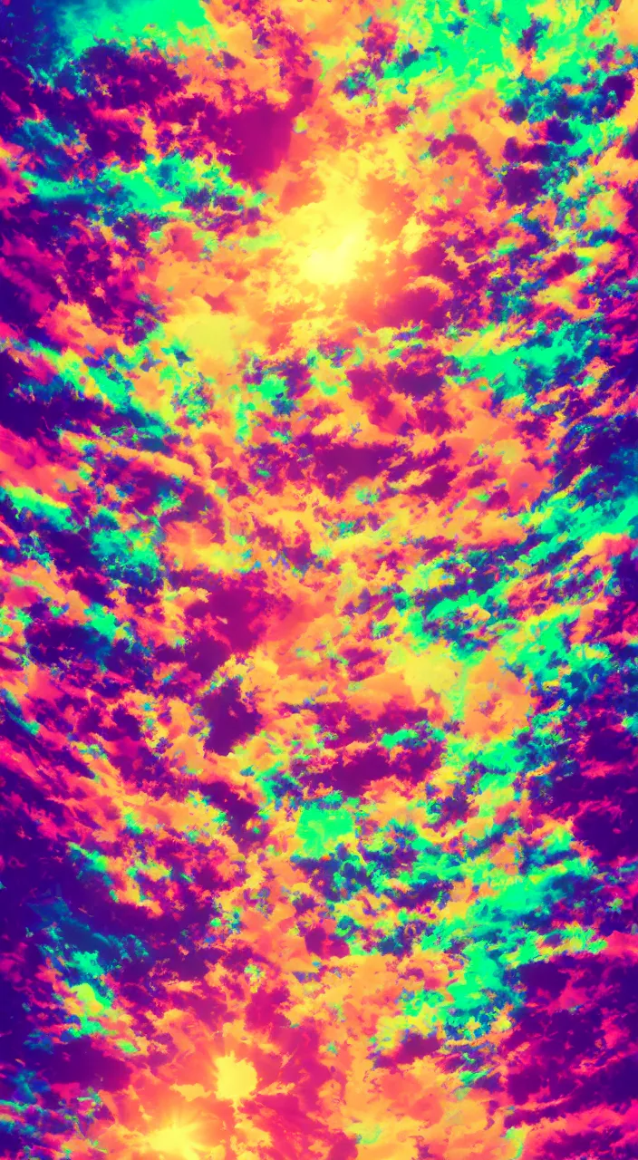 Image similar to pixel sorting in the style of lisa frank, gearlord digital celluar automata, gopro wide angle, warm early morning sunshine color, filmic