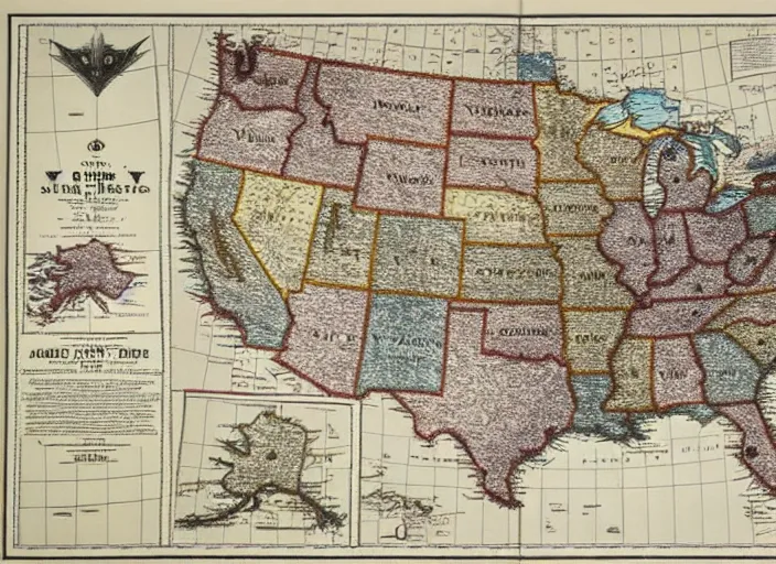 Image similar to a political map of the superstates that rule earth in the year 3 0 0 0, by eduard imhof, beautiful composition, amazing details, map cartography