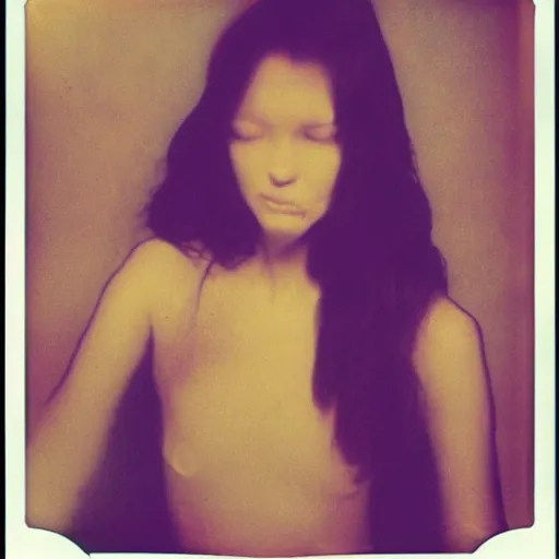 Image similar to polaroid, instagram photo by mucha