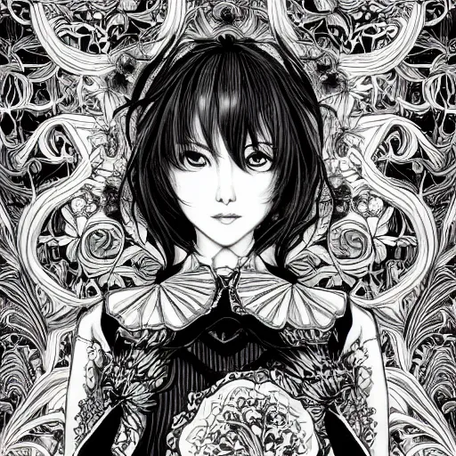 Prompt: the portrait of an absurdly beautiful, graceful, elegant, and sophisticated mature anime woman made of garlic bulbs, an ultrafine detailed illustration by james jean, intricate linework, bright colors, final fantasy, behance contest winner, vanitas, angular, altermodern, unreal engine 5 highly rendered, global illumination, radiant light, detailed and intricate environment