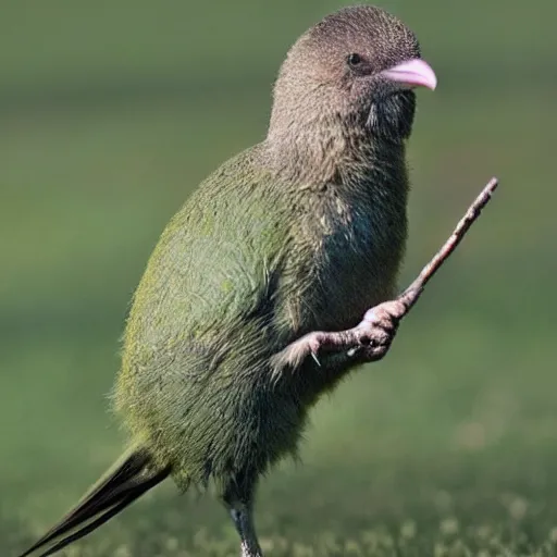 Image similar to a kiwi bird as a kiwi