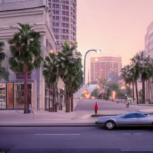 Prompt: realistic renderings of hollywood scenes