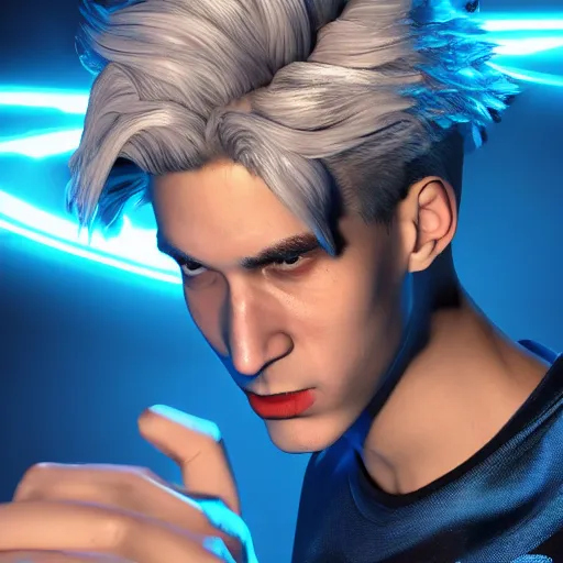 Image similar to xqc in multiverses, 4k, high detail, high-resolution photograph, professional photography, ultra-detail