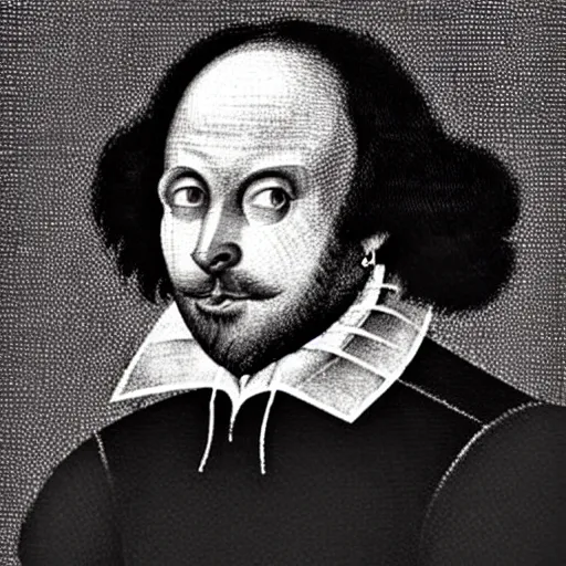 Prompt: The dark side of William Shakespeare