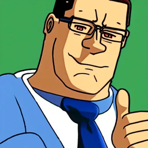 Image similar to real photograph of hank hill