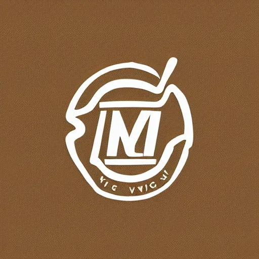 Image similar to a minimal vector logo that looks like it smells like sweet honey