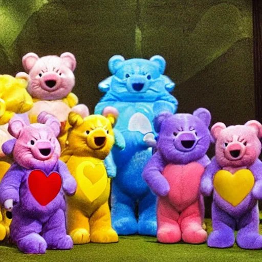 Image similar to real life care bear