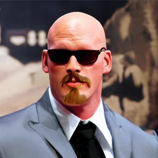 Image similar to stone cold steve austin powers