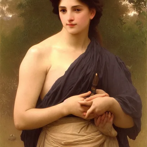 Image similar to painting of hector barbosaa. art by william adolphe bouguereau. during golden hour. extremely detailed. beautiful. 4 k. award - winning.