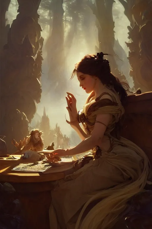 Prompt: photography of edwin henry landseer, deep focus, d & d and mtg, fantasy, no hands, intricate, elegant, highly detailed, digital painting, artstation, concept art, matte, sharp focus, illustration, hearthstone, art by artgerm and greg rutkowski and alphonse mucha