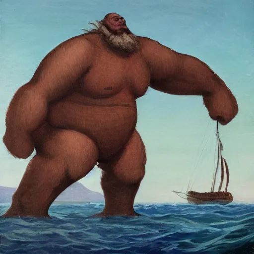 Prompt: sea giant