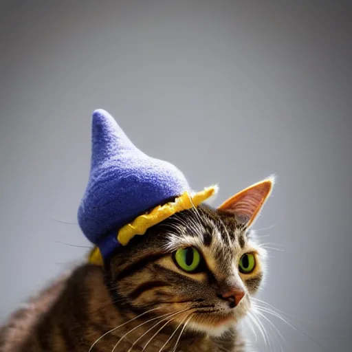 Prompt: a cat in a hat