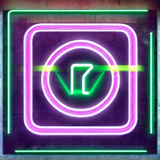 Image similar to kasabian album from the future neon