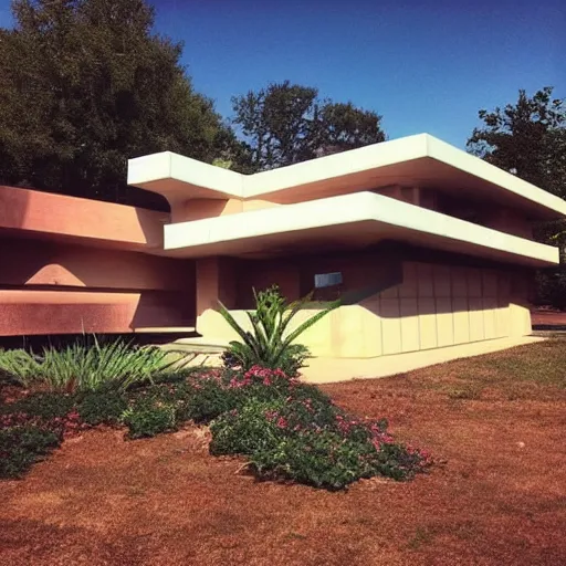 Image similar to “ frank lloyd wright neighborhood tiny wings ”