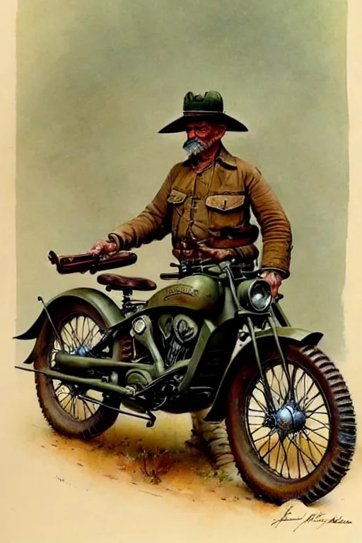 Prompt: (((((1950s wild west military us army indian scout . muted colors.))))) by Jean-Baptiste Monge !!!!!!!!!!!!!!!!!!!!!!!!!!!