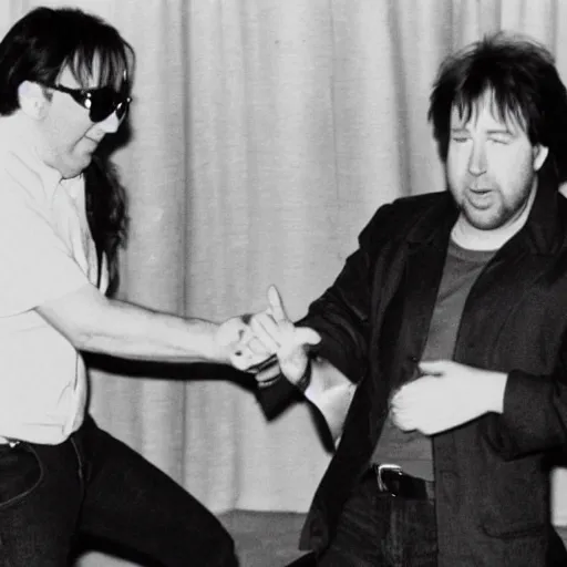 Image similar to champion bill hicks beating bill hicks