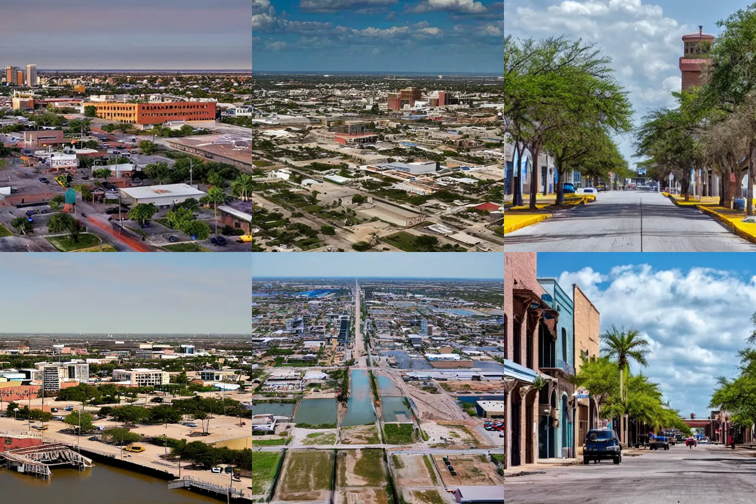 Prompt: a photo of downtown brownsville texas