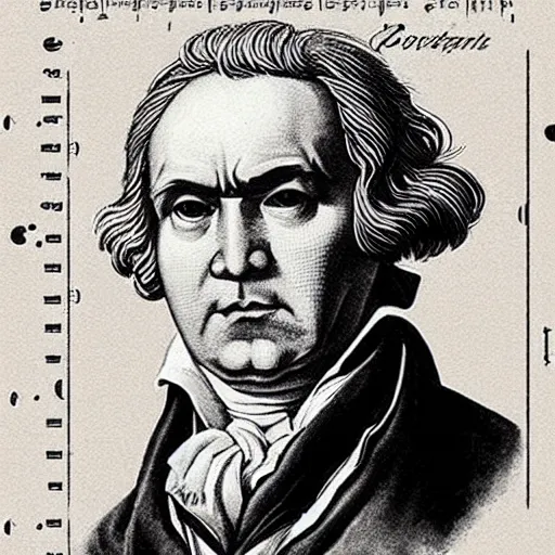 Prompt: “ beethoven sheet music ”