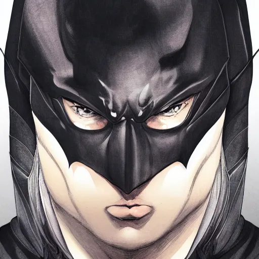 Image similar to portrait of batman, baroque style, elegant, beautiful, mesmerizing, concept art, fancy clothing, highly detailed, artstation, behance, deviantart, inspired by innocent manga, inspired by castlevania concept art, trending, ayami kojima, shinichi sakamoto