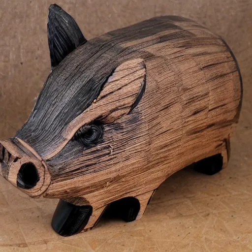 Prompt: many wood tentakel giger pig