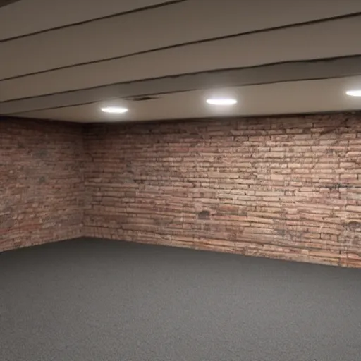 Image similar to a basement made of brick