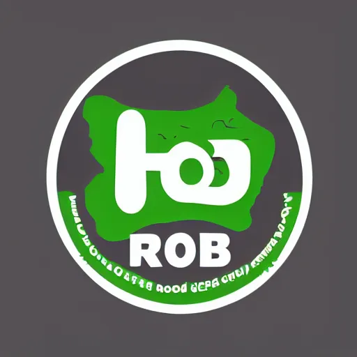 Prompt: logo design, food, rob