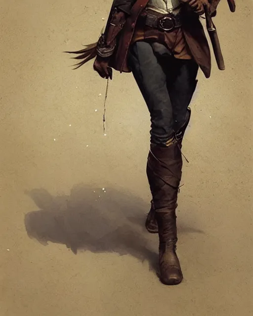 Image similar to hyper realistic photo of victorian hunter girl full body, cinematic, artstation, cgsociety, greg rutkowski, james gurney, mignola, craig mullins, jean baptiste monge, brom