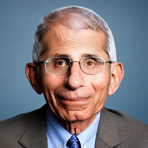 Image similar to a high quality photo of Dr. Fauci smoking crack