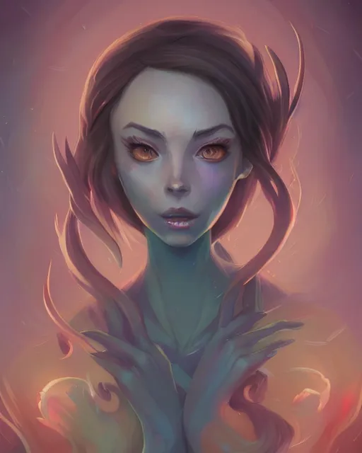 Image similar to a portrait of a beautiful full body Kacey Rohl Wendigo, art by lois van baarle and loish and ross tran and rossdraws and sam yang and samdoesarts and artgerm, digital art, highly detailed, intricate, sharp focus, Trending on Artstation HQ, deviantart, unreal engine 5, 4K UHD image