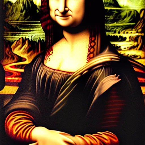 Image similar to dog mona lisa, highly detailed