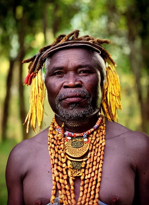 analogue photo of an Igbo tribal chief, 35mm, f/1.4, | Stable Diffusion ...