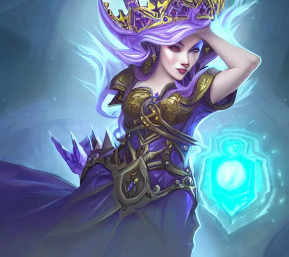 Image similar to bored queen checking her cell phone phone, fantasy, whimsical, dungeons and dragons, league of legends splash art, heroes of the storm splash art, hearthstone splash art, world of warcraft splash art, overwatch splash art, art by artgerm, art by alphonse mucha, intricately detailed, highly detailed, trending on artstation, 4 k, wallpaper