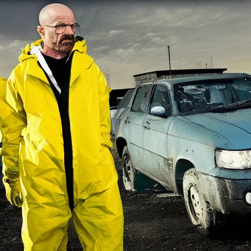 Image similar to Walter White in Norilsk